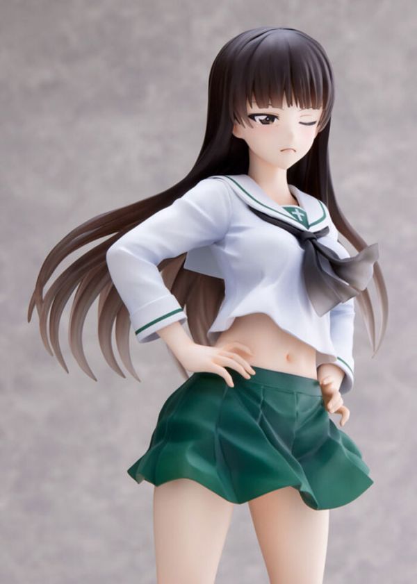 [再販] WAVE 1/7 少女與戰車 西住志穗 大洗女子學園制服ver. PVC完成品 DT-192 [再販] WAVE 1/7 少女與戰車 西住志穗 大洗女子學園制服ver. PVC完成品 DT-192