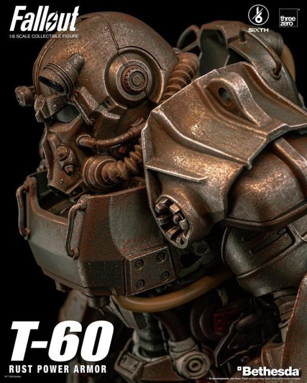 (預購) threezero 1/6 異塵餘生 T-60 鏽蝕動力裝甲 36.8cm 3Z10052W0 完成品 20260914 threezero 1/6 異塵餘生 T-60 鏽蝕動力裝甲 36.8cm 3Z10052W0 完成品