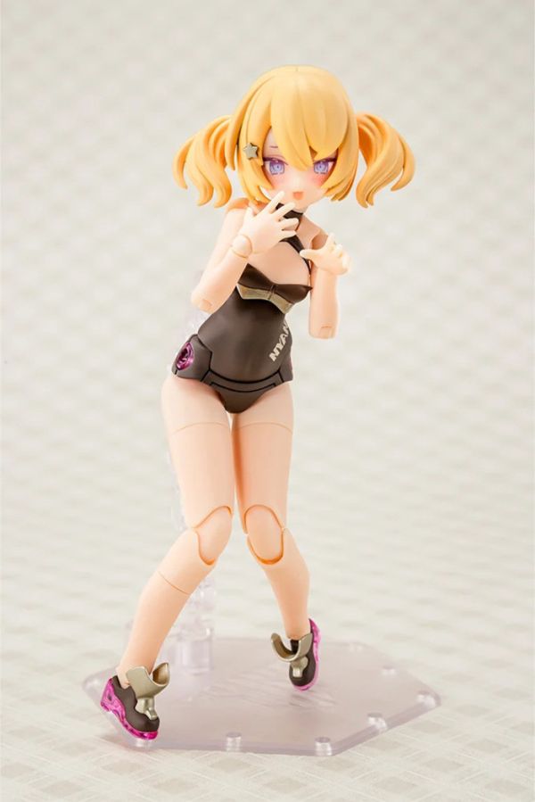 Kotobukiya 壽屋 Megami Device 女神裝置 PUNI MOFU 黑貓 組裝模型 Kotobukiya 壽屋 Megami Device 女神裝置 PUNI☆MOFU 黑貓 組裝模型