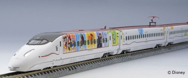 TOMIX N規 1/160 特別企劃品 迪士尼 九州新幹線 800-1000系 JR九州 WAKU WAKU SMILE 6輛套組 TOMIX N規 1/160 特別企劃品 迪士尼 九州新幹線 800-1000系 JR九州 WAKU WAKU SMILE 6輛套組