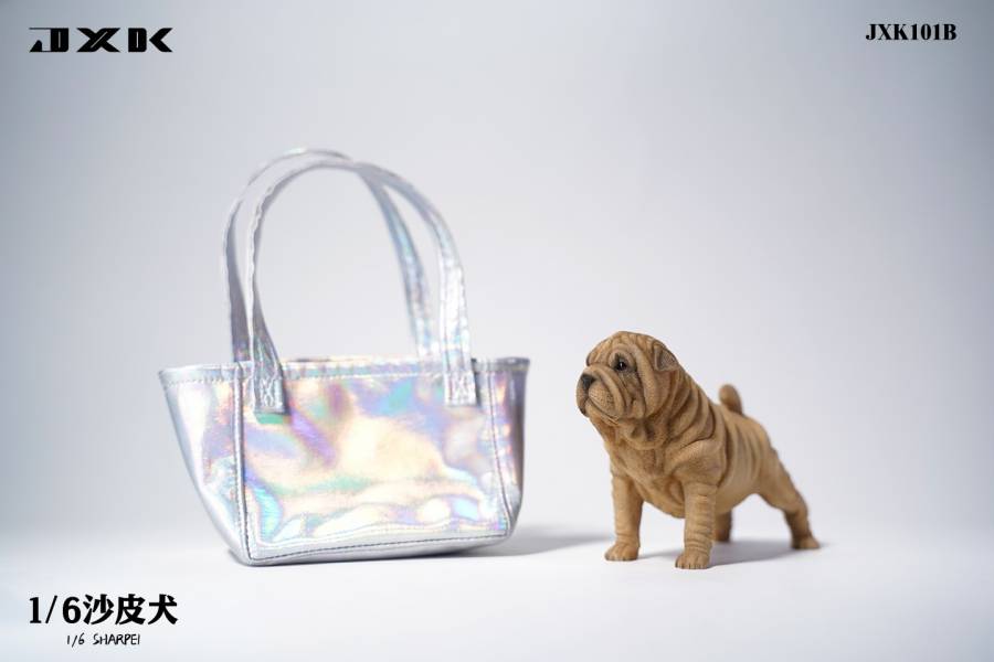 JXK 1/6 沙皮犬 動物系列 塗裝完成品 全4種 分別販售 JXK,1/6,沙皮犬,動物系列,塗裝完成品,全4種,分別販售,