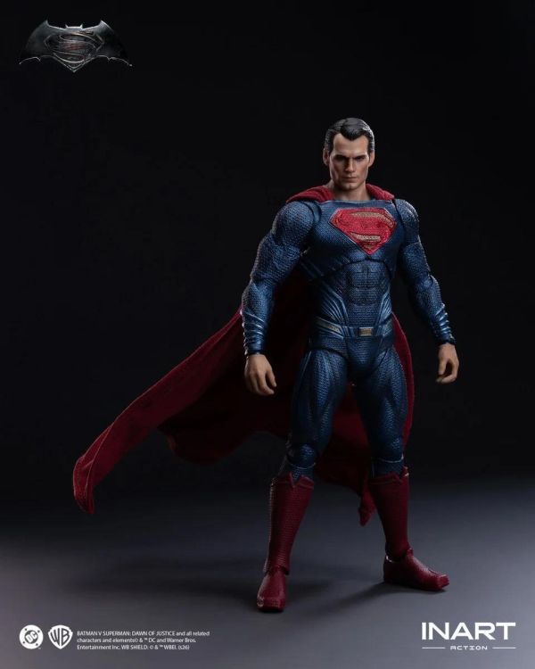(預購) INART 1/12 蝙蝠俠大戰超人:正義黎明 超人Hg M0005 可動完成品 20261001 INART 1/12 蝙蝠俠大戰超人:正義黎明 超人Hg M0005 可動完成品