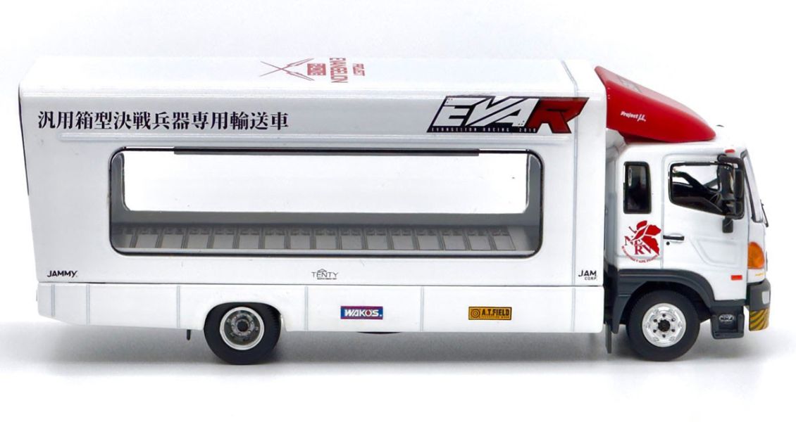 [即將到貨 請點貨到通知] POP RACE 1/64 EVA Racing Trans Porter HINO 500 運輸車 NERV POP RACE 1/64 EVA Racing Trans Porter HINO 500 運輸車 NERV