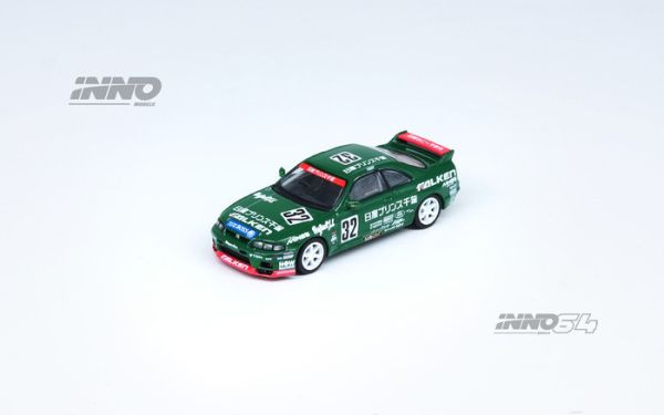 INNO64 1/64 日產 NISSAN SKYLINE GT-R R33 #32 "PRINCE CHIBA FALKEN" N1 Super Endurance Series TOKACHI 24H 1996 IN64-R33R-N1S96 INNO64 1/64 日產 NISSAN SKYLINE GT-R R33 #32 "PRINCE CHIBA FALKEN" N1 Super Endurance Series TOKACHI 24H 1996 IN64-R33R-N1S96