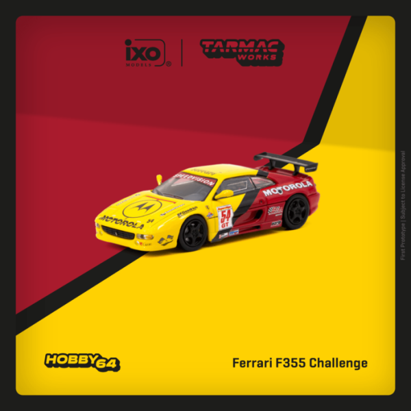 TARMAC WORKS 1/64 法拉利 Ferrari F355 Challenge World Challenge Series 2000 T64-083-00WCS54 TARMAC WORKS 1/64 法拉利 Ferrari F355 Challenge World Challenge Series 2000 T64-083-00WCS54