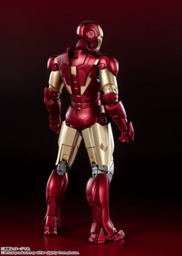 BANDAI S.H.Figuarts SHF 鋼鐵人 馬克6 THE INFINITY SAGA 可動完成品 BANDAI S.H.Figuarts SHF 鋼鐵人 馬克6 THE INFINITY SAGA 可動完成品