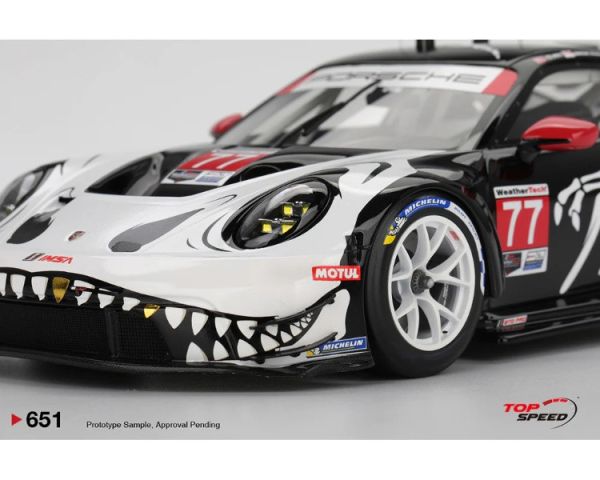 (預購) 限定 TOP SPEED 1/18 保時捷 Porsche 911 GT3 R #77 AO Racing  2025 IMSA  Petit Le Mans  暴龍 TS0651 20251029 限定 TOP SPEED 1/18 保時捷 Porsche 911 GT3 R #77 AO Racing  2025 IMSA  Petit Le Mans  暴龍 TS0651