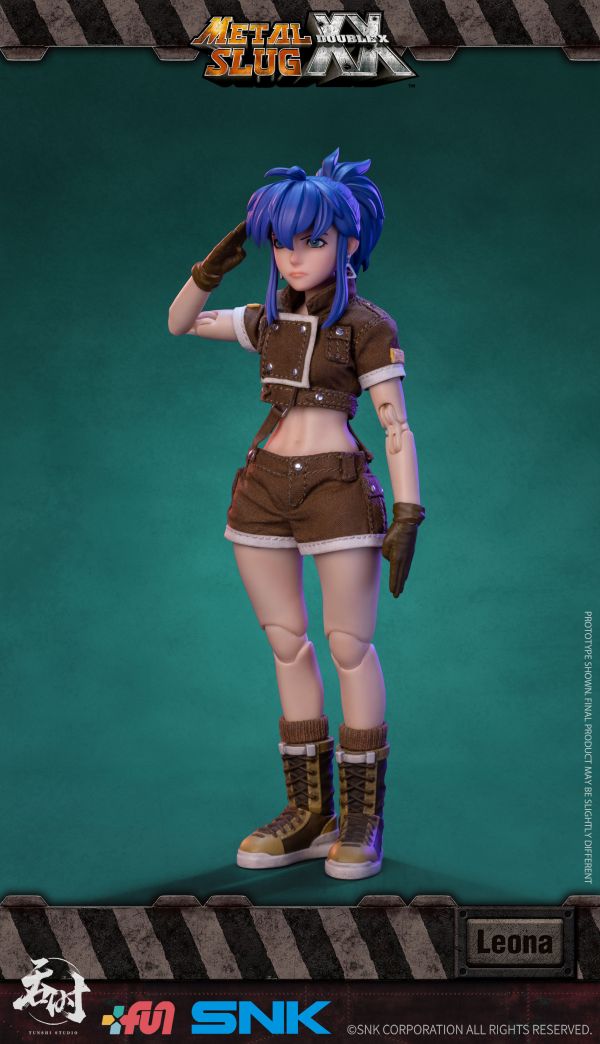 吞時工作室 1/12 越南大戰XX 合金彈頭XX 莉安娜·哈迪蘭 Leona Heidern 可動完成品 吞時工作室 1/12 越南大戰XX 合金彈頭XX 莉安娜·哈迪蘭 Leona Heidern 可動完成品