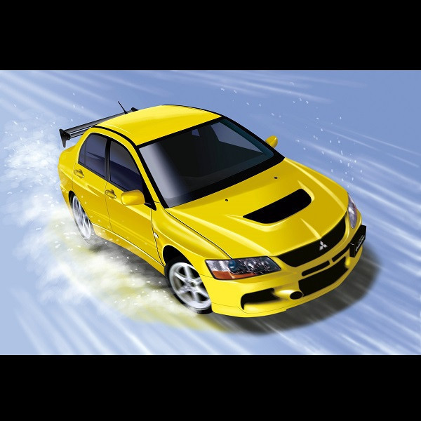 1/24 三菱 Lancer Evolution IX GSR 付 GT-W 大尾翼 FUJIMI ID329 富士美 組裝模型 FUJIMI,1/24,RS,Ford,GT40,1966,Nissan,S15,Silvia,HONDA,Cyber,CR-X,Si,HKS,TOYOTA,CHASER,TOURER,