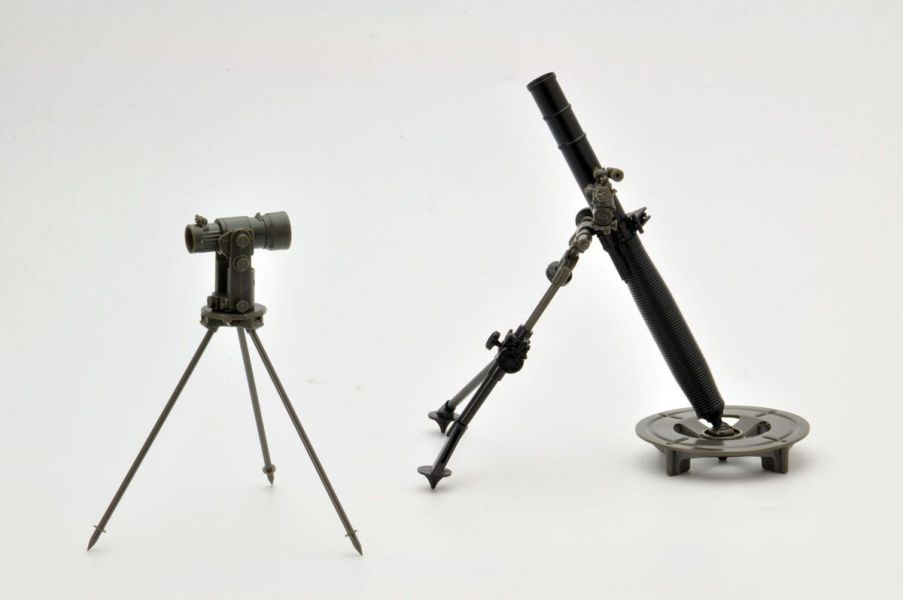 [再販] TOMYTEC 1/12 迷你武裝 LD007 81mm 迫撃砲 L16 TYPE 組裝模型 [再販] TOMYTEC 1/12 迷你武裝 LD007 81mm 迫撃砲 L16 TYPE 組裝模型