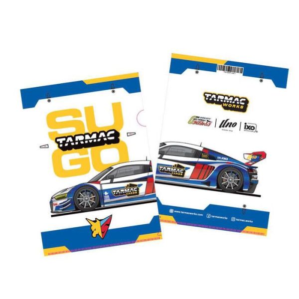 紀念A4資料夾 閃電霹靂車 阿斯拉彩繪 奧迪 Audi R8 LMS GT3 EVO II Uno Racing Team CyberFormula Ver. Macau Grand Prix 2024 紀念A4資料夾 閃電霹靂車 阿斯拉彩繪 奧迪 Audi R8 LMS GT3 EVO II Uno Racing Team CyberFormula Ver. Macau Grand Prix 2024