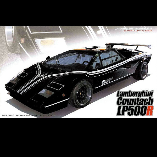 1/24 Lamborghini Countach LP500R FUJIMI RS39 富士美 組裝模型 FUJIMI,1/24,RS,LAMBORGHINI,MURCIELAGO,Countach,LP500R,