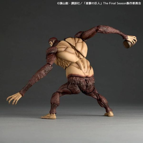 (預購) KAIYODO 海洋堂 Revoltech 驚奇山口式 進擊的巨人 獸之巨人 吉克 可動完成品 NR097 20260510 KAIYODO 海洋堂 Revoltech 驚奇山口式 進擊的巨人 獸之巨人 吉克 可動完成品 NR097