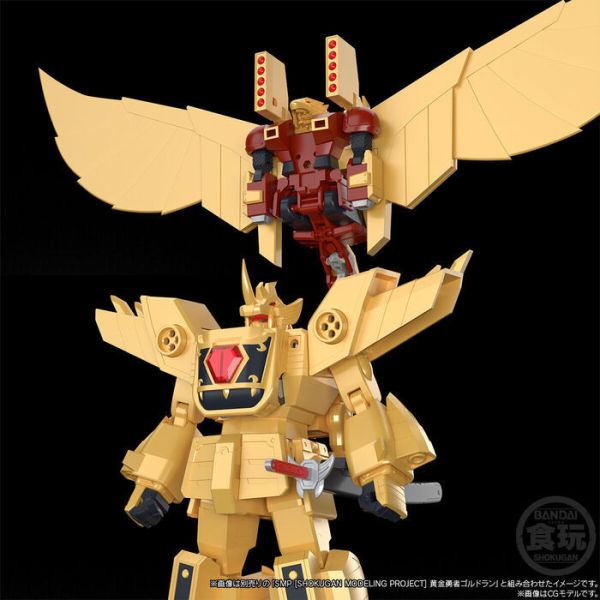 BANDAI 盒玩 SMP 黃金勇者 黃金忍者空影 BANDAI 盒玩 SMP 黃金勇者 黃金忍者空影
