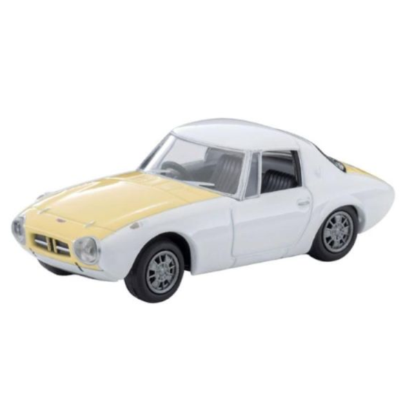 (預購) TOMYTEC 1/64 LV-215b 1965 豐田 Toyota Sports 800 Custom Color (White/Yellow) 20260625 TOMYTEC 1/64 LV-215b 1965 豐田 Toyota Sports 800 Custom Color (White/Yellow)