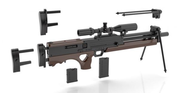 TOMYTEC 1/12 迷你武裝 LADF15 少女前線 WA2000型 組裝模型 TOMYTEC,1/12,迷你武裝,LADF15,少女前線,WA2000型,組裝模型,
