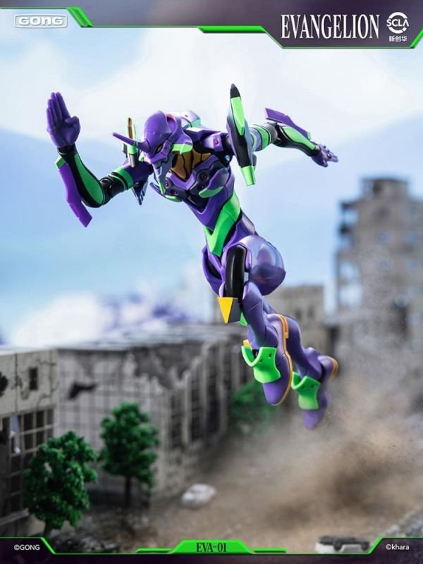 (預購) 共鳴Gong 新世紀福音戰士 初號機 可動完成品 20260428 共鳴Gong 新世紀福音戰士 初號機 可動完成品