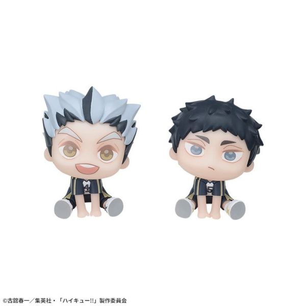 [再販] SEGA 景品 排球少年 坐姿迷你公仔 木兔光太郎＆赤葦京治 一套2入販售 [再販] SEGA 景品 排球少年 坐姿迷你公仔 木兔光太郎＆赤葦京治 一套2入販售