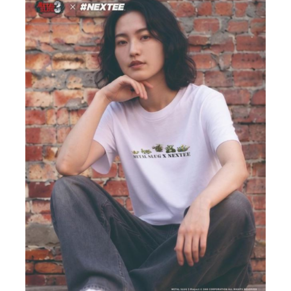 NEXTee 合金彈頭MetalSlug Vehicle 短袖T恤 黑&白 NEXTee 越南大戰MetalSlug Vehicle 短袖T恤 黑&白