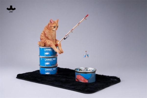 (預購) JXK 釣夢小貓 Dream-Fishing Kitten 分別販售 已塗裝完成品 20251119 JXK 釣夢小貓 Dream-Fishing Kitten 分別販售 已塗裝完成品