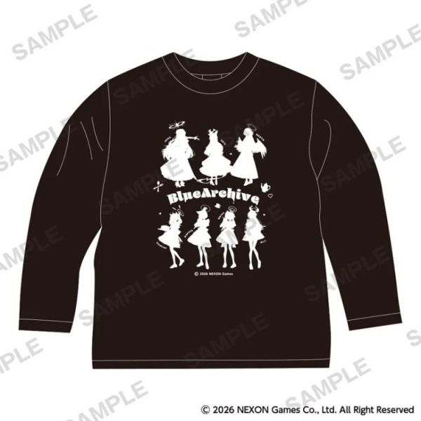 (預購) KADOKAWA 蔚藍檔案 POP UP SHOP 長袖T恤 20260623 KADOKAWA 蔚藍檔案 POP UP SHOP 長袖T恤
