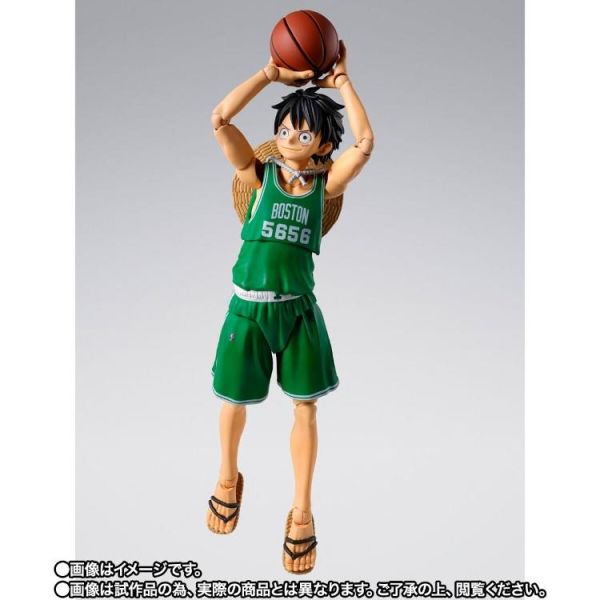 (預購) BANDAI S.H.Figuarts SHF 航海王 ONE PIECE×NBA 魯夫 塞爾提克 CELTICS ver. 可動完成品 20260420 BANDAI S.H.Figuarts SHF 航海王 ONE PIECE×NBA 魯夫 塞爾提克 CELTICS ver. 可動完成品