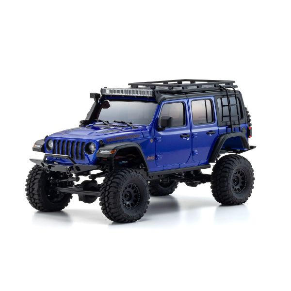 KYOSHO 京商 MINI-Z 4×4 Readyset Jeep 吉普車 Wrangler Rubicon ACC M. 藍色 KYOSHO 京商 MINI-Z 4×4 Readyset Jeep 吉普車 Wrangler Rubicon ACC M. 藍色