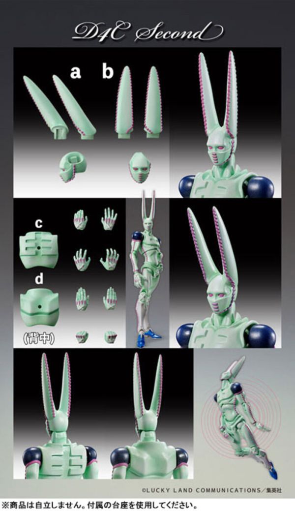 MEDICOS 超像可動 JOJO的奇妙冒險 第七部 飆馬野郎 D4C 二次色 可動完成品 MEDICOS 超像可動 JOJO的奇妙冒險 第七部 飆馬野郎 D4C 二次色 可動完成品