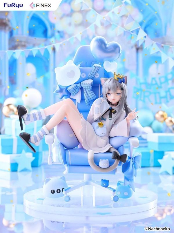 (預購) FuRyu 1/7 Vutuber Nachoneko 生日ver. 完成品 20261119 FuRyu 1/7 Vutuber Nachoneko 生日ver. 完成品