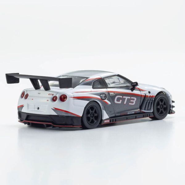 KYOSHO 京商 1/64 NISSAN GT-R NISMO GT-3（White Presentation）with LED／需搭配MOTN LED BASE SYSTEM LED發光觸發底座 KYOSHO 京商 1/64 NISSAN GT-R NISMO GT-3（White Presentation）with LED／需搭配MOTN LED BASE SYSTEM LED發光觸發底座