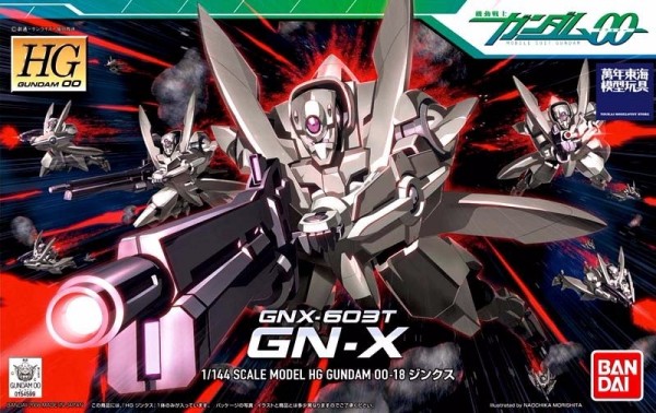 BANDAI 1/144 HG OO 018 GN-X 厄運式 機動戰士鋼彈OO BANDAI 1/144 HG OO 018 GN-X 厄運式 機動戰士鋼彈OO