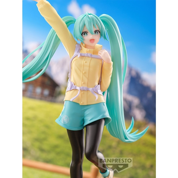 BANPRESTO 景品 初音未來 HATSUNE MIKU Holiday Memories 登山ver. BANPRESTO 景品 初音未來 HATSUNE MIKU Holiday Memories 登山ver.