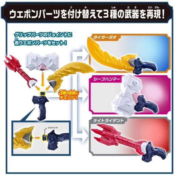 (預購) BANDAI 假面騎士 MY-TH DX十二支同盟武器套組02 20261027 BANDAI 假面騎士 MY-TH DX十二支同盟武器套組02