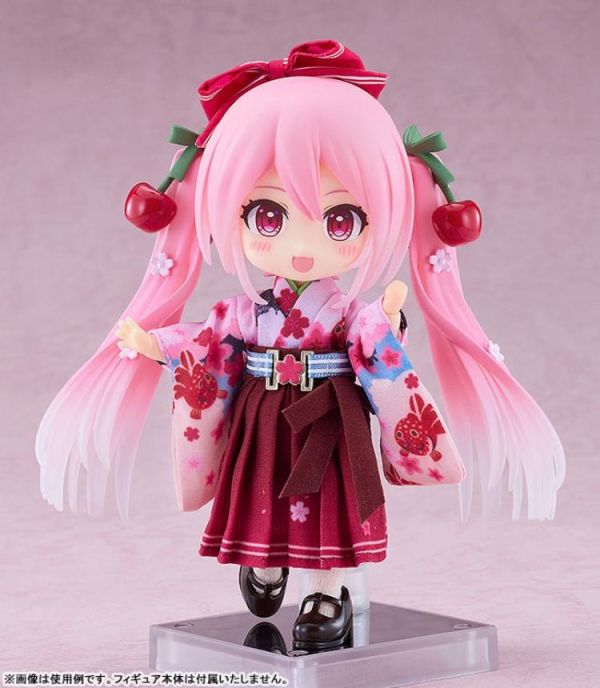 (預購) Good Smile 黏土娃 服裝套組 櫻未來 弘函2025Ver.（弘前） 20260628 Good Smile 黏土娃 服裝套組 櫻未來 弘函2025Ver.（弘前）