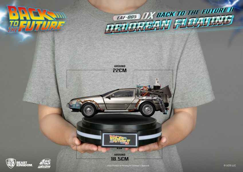 [豪華版] EAF-005DX 回到未來 DMC-12 德羅倫 時光車 豪華磁浮版 [豪華版] EAF-005DX 回到未來 DMC-12 德羅倫 時光車 豪華磁浮版
