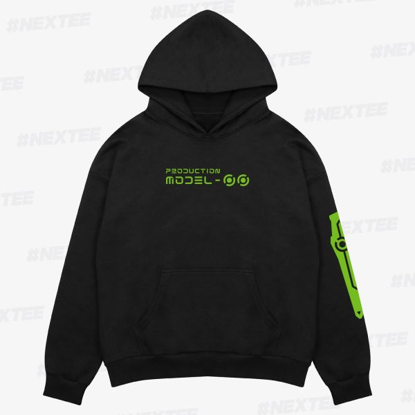 NEXTEE 翻轉模玩系列 試作00號 帽T 黑色 NEXTEE 翻轉模玩系列 試作00號 帽T 黑色