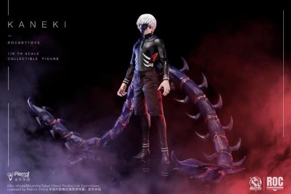 (預購) ROCKETTOYS 正版授權 1/6 東京喰種 金木研 KANEKI 戰鬥服Ver 可動完成品 20260716 ROCKETTOYS 正版授權 1/6 東京喰種 金木研 KANEKI 戰鬥服Ver 可動完成品