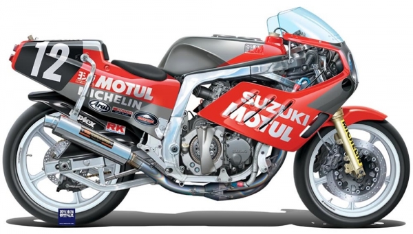 1/12 SUZUKI GSX R750 YOSHIMURA 吉村 1986 8耐 重型機車 FUJIMI Bike2 富士美 組裝模型 FUJIMI,1/12,Bike,SUZUKI,鈴木,GSX,R750,POP吉村,1986,重型機車,組裝模型