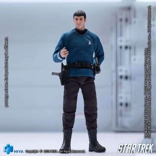 Hiya Toys ESS 1/12 Star Trek 星際爭霸戰 2009 史巴克 可動完成品 Hiya Toys ESS 1/12 Star Trek 星際爭霸戰 2009 史巴克 可動完成品