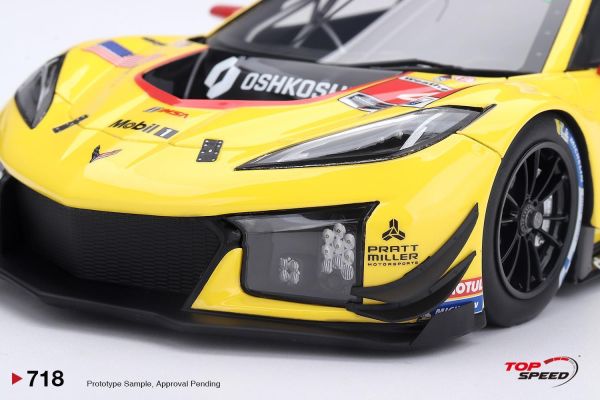 (預購) TOP SPEED 1/18 雪佛蘭 Chevrolet Corvette Z06 GT3.R #4 Corvette Racing by Pratt Miller Motorsports 2026 IMSA Daytona 24 Hrs TS0718 20260824 TOP SPEED 1/18 雪佛蘭 Chevrolet Corvette Z06 GT3.R #4 Corvette Racing by Pratt Miller Motorsports 2026 IMSA Daytona 24 Hrs TS0718