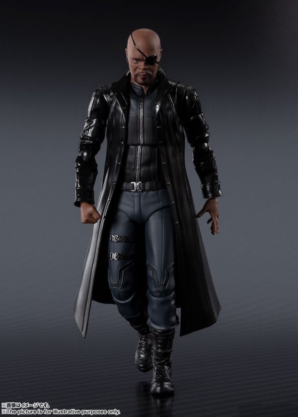 BANDAI S.H.Figuarts SHF 漫威 MARVEL 復仇者聯盟 尼克·福瑞 可動公仔 BANDAI,S.H.Figuarts,SHF,漫威,MARVEL,復仇者聯盟,尼克,·,福瑞,可動公仔,