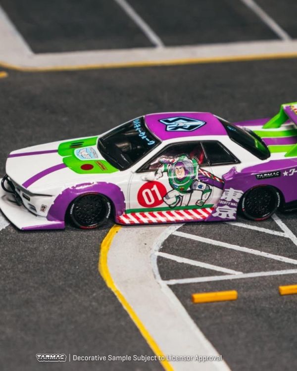 (預購) TARMAC WORKS 1/64 HOBBY64 LB-KAIDO WORKS R32 Skyline 巴斯光年 T64-097-BUZZ 20260609 TARMAC WORKS 1/64 HOBBY64 LB-KAIDO WORKS R32 Skyline 巴斯光年 T64-097-BUZZ