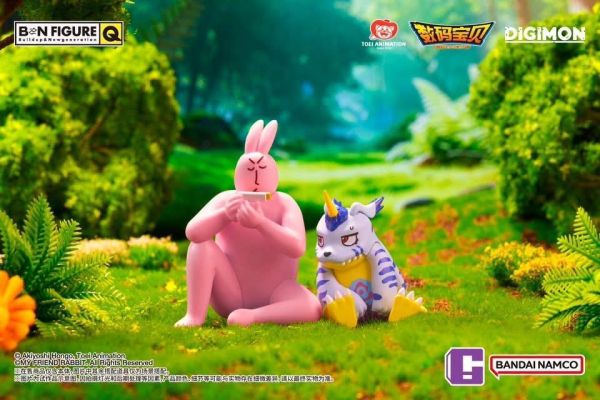 (預購) BANDAI 盲盒 BNFIGURE Q 數碼寶貝大冒險x我的兔子朋友 全8+1種 一中盒8入販售 20261028 BANDAI 盲盒 BNFIGURE Q 數碼寶貝大冒險x我的兔子朋友 全8+1種 一中盒8入販售