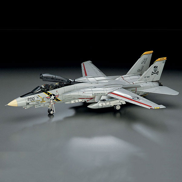 HASEGAWA 1/72 美國海軍 F-14A 雄貓式戰鬥機 大西洋空母航空團 組裝模型 HASEGAWA,1/72,美國海軍,F-14A 雄貓式戰鬥機 大西洋空母航空團,組裝模型