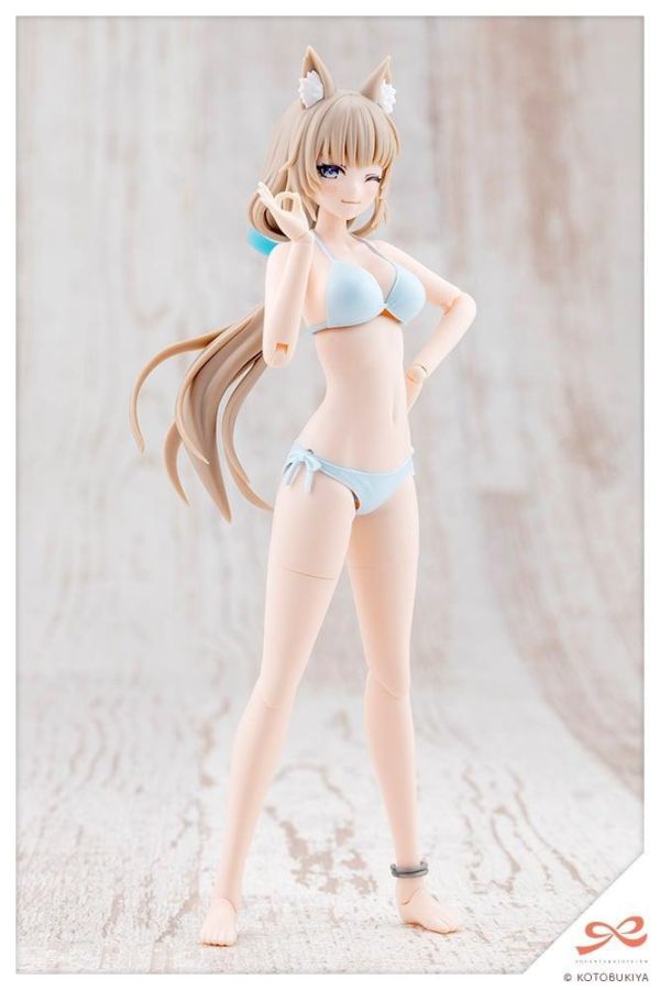 (預購) Kotobukiya 壽屋 1/10 創彩少女庭園 獸耳模擬人形小姐【泳裝】狐狸 JK112 組裝模型 20261006 Kotobukiya 壽屋 1/10 創彩少女庭園 獸耳模擬人形小姐【泳裝】狐狸 JK112 組裝模型