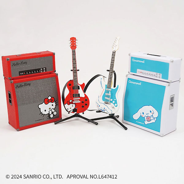 F-toys 盒玩 1/12 三麗鷗 搖滾吉他 ROCK MONO  全10種 一中盒10入販售 F-toys 盒玩 1/12 三麗鷗 搖滾吉他 ROCK MONO  全10種 一中盒10入販售
