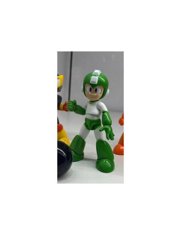 Jada Toys 4.5吋 洛克人 超高炸彈 綠色 可動完成品 Jada Toys 4.5吋 洛克人 超高炸彈 綠色 可動完成品