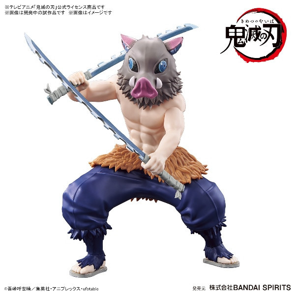 BANDAI 鬼滅之刃 鬼滅模型 嘴平伊之助 組裝模型 BANDAI 鬼滅之刃 鬼滅模型 嘴平伊之助 組裝模型