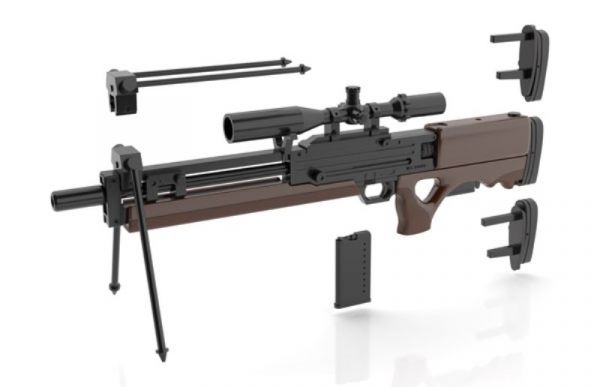 TOMYTEC 1/12 迷你武裝 LADF15 少女前線 WA2000型 組裝模型 TOMYTEC,1/12,迷你武裝,LADF15,少女前線,WA2000型,組裝模型,