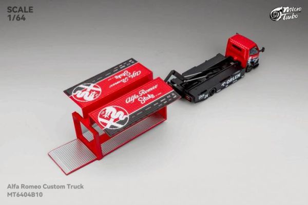 MicroTurbo 1/64 Gull Wing Gate Custom Truck Alfa Romeo MT6404B10 MicroTurbo 1/64 Gull Wing Gate Custom Truck Alfa Romeo MT6404B10